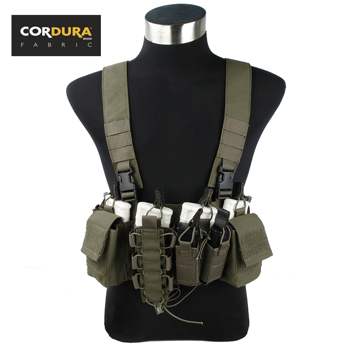    D -   뽺 и͸     +  (STG051014)/Cordura Ranger Green D-Mittsu Chest Rig Military Tactical Gear Chest Rigs Vest+Free shippin